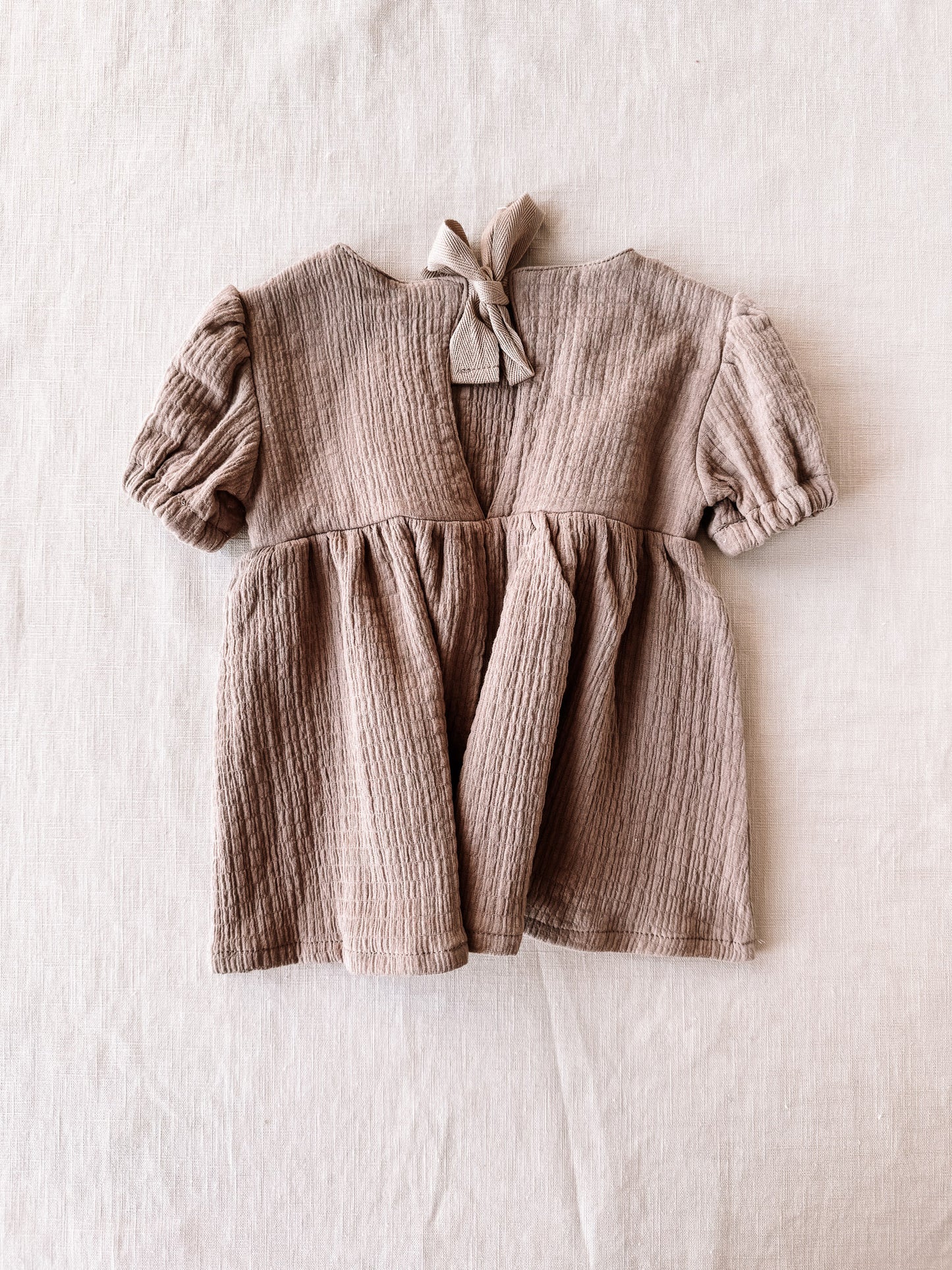 Florence baby dress / cacao