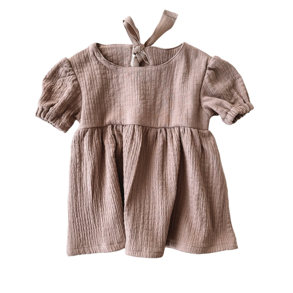 Florence baby dress / cacao