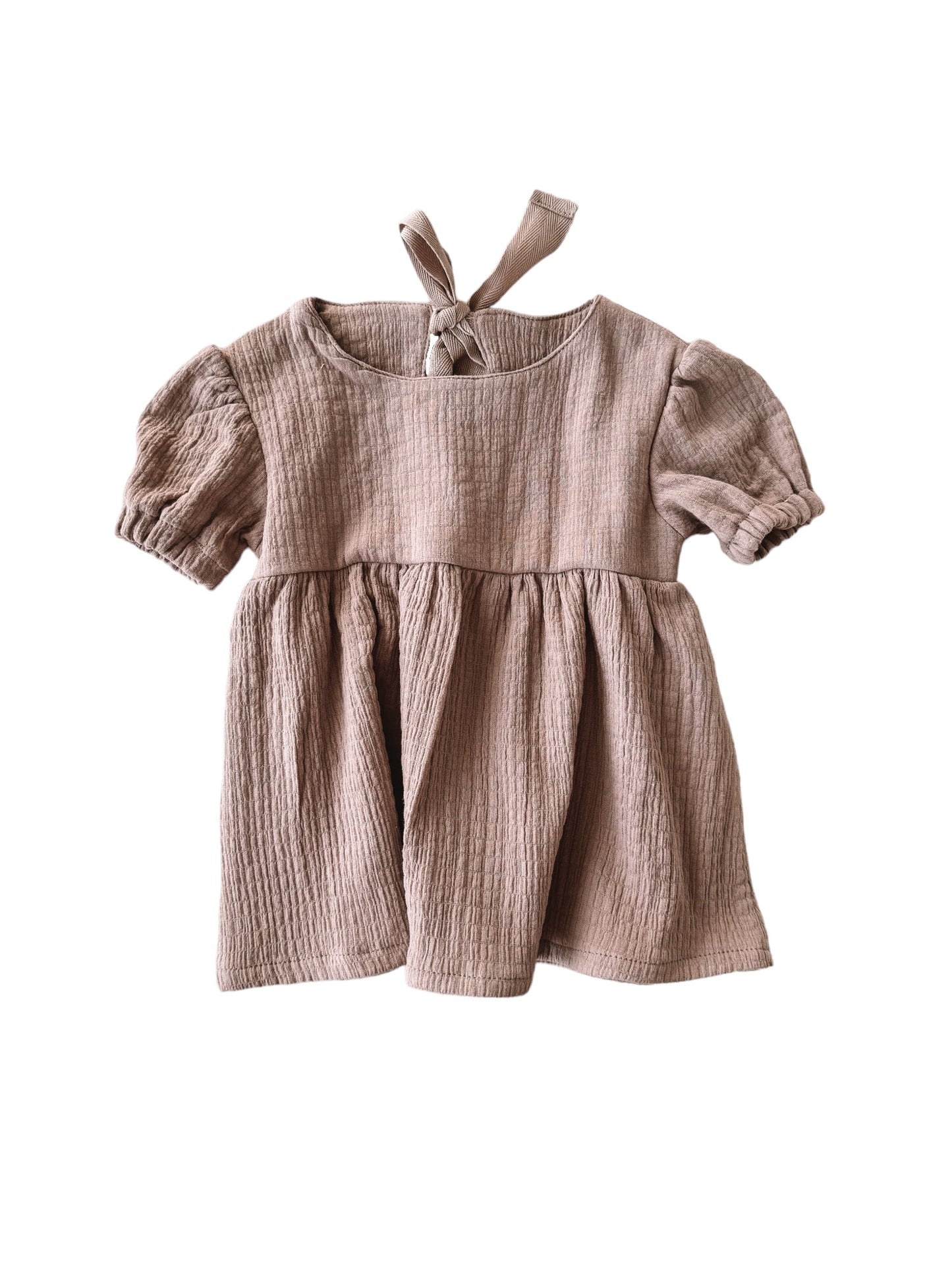 Florence baby dress / cacao