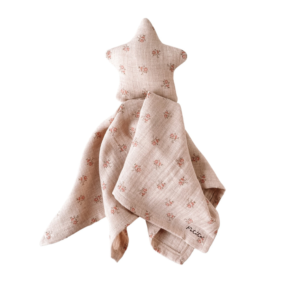 Little star cuddle cloth / melange floral beige