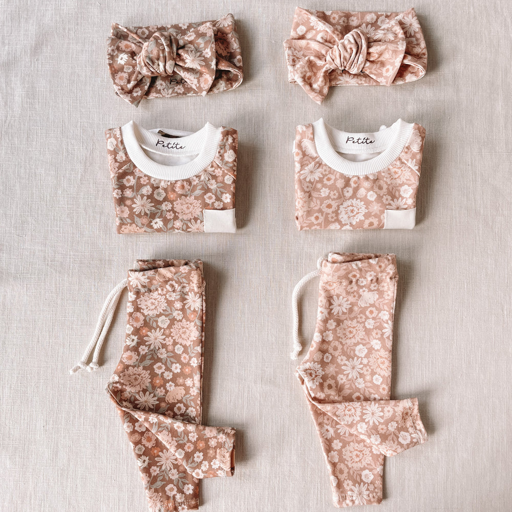 
                      
                        Baby leggings/ cappuccino floral
                      
                    