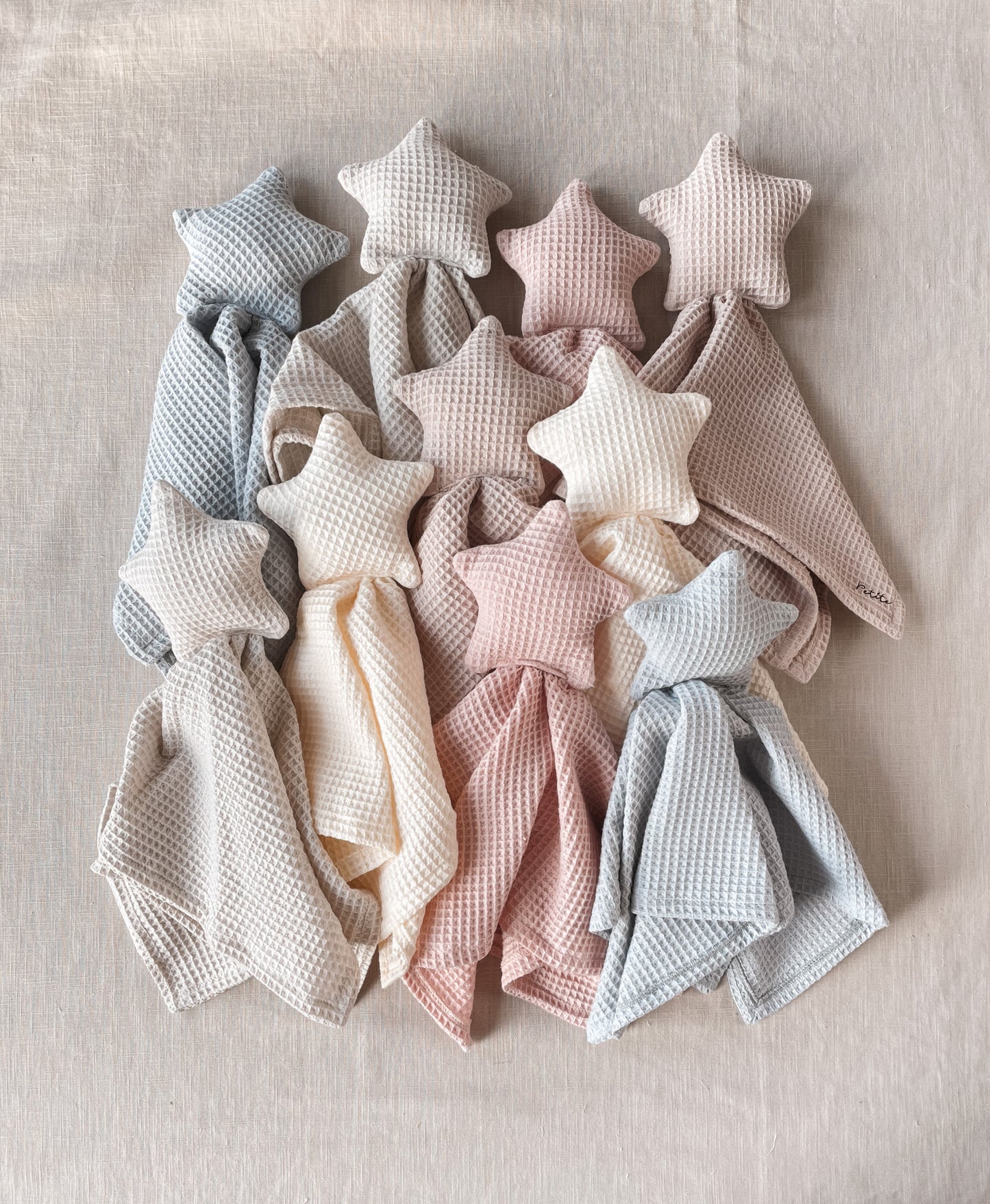 Little star cuddle cloth / oat