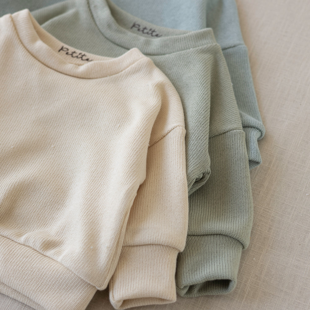 Knit sweater / pastel