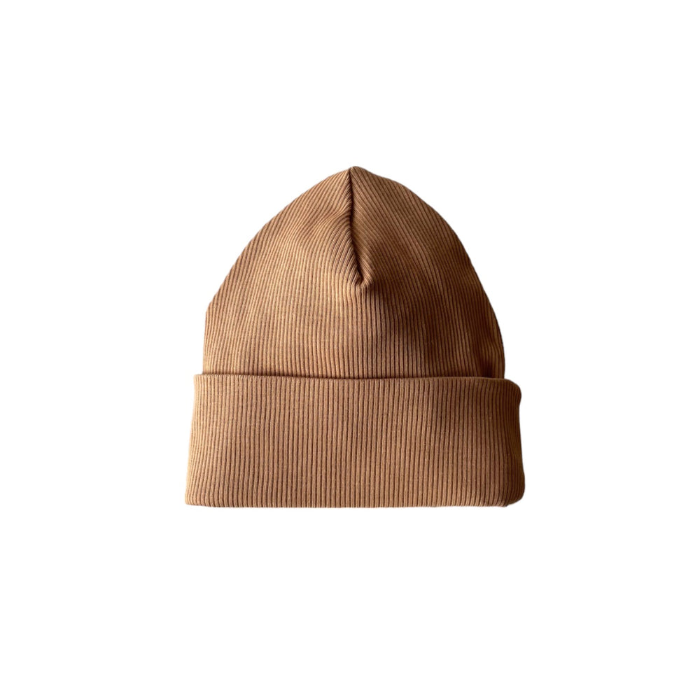 
                      
                        Baby beanie / ribbed earth tones
                      
                    