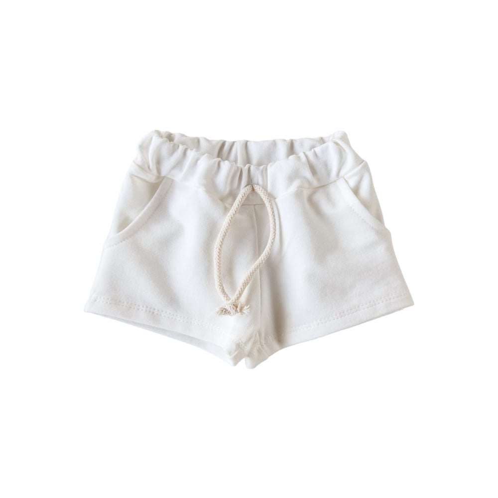 Cotton shorts / ivory