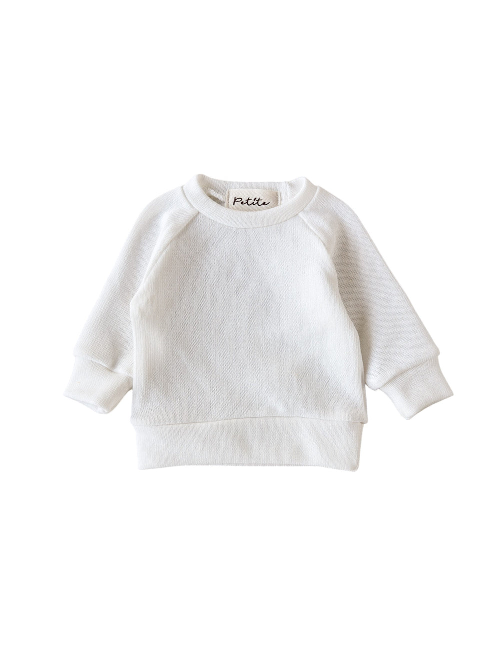 Knitted sweater / ivory