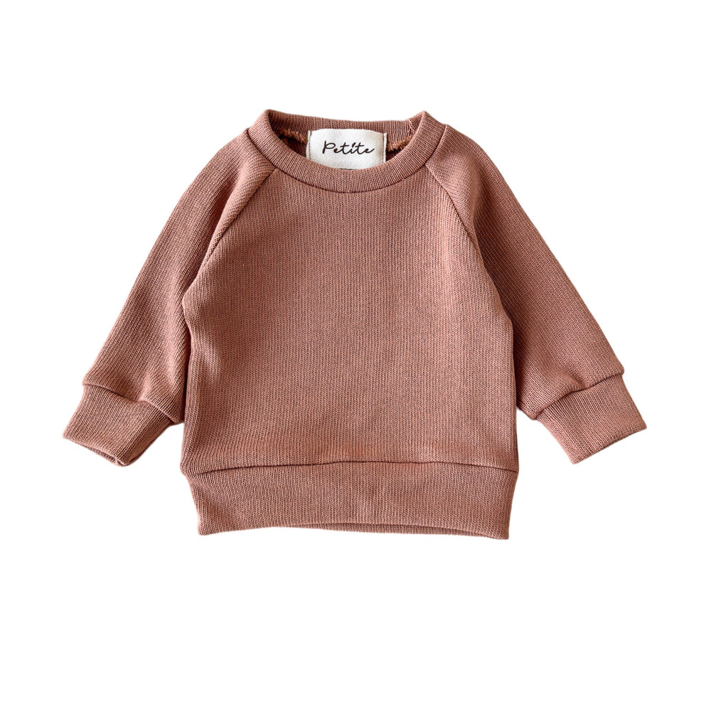 Knitted sweater / Clay