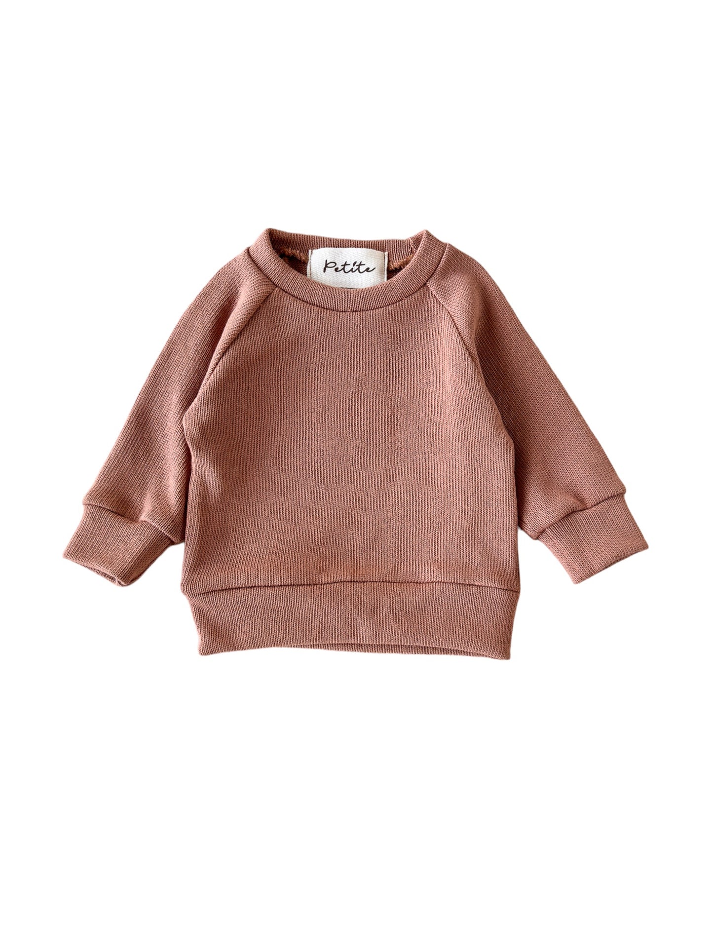 Knitted sweater / Clay