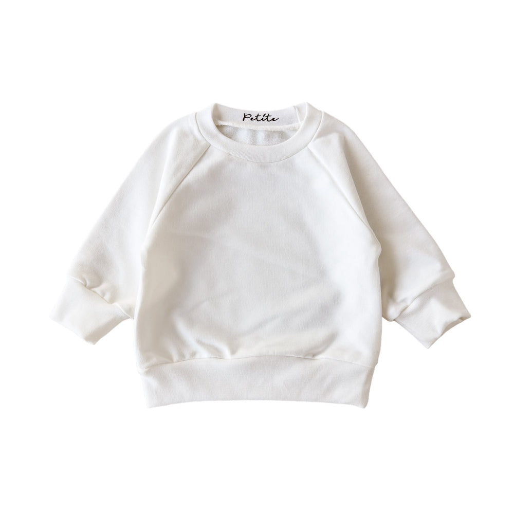 Cotton sweater / ivory