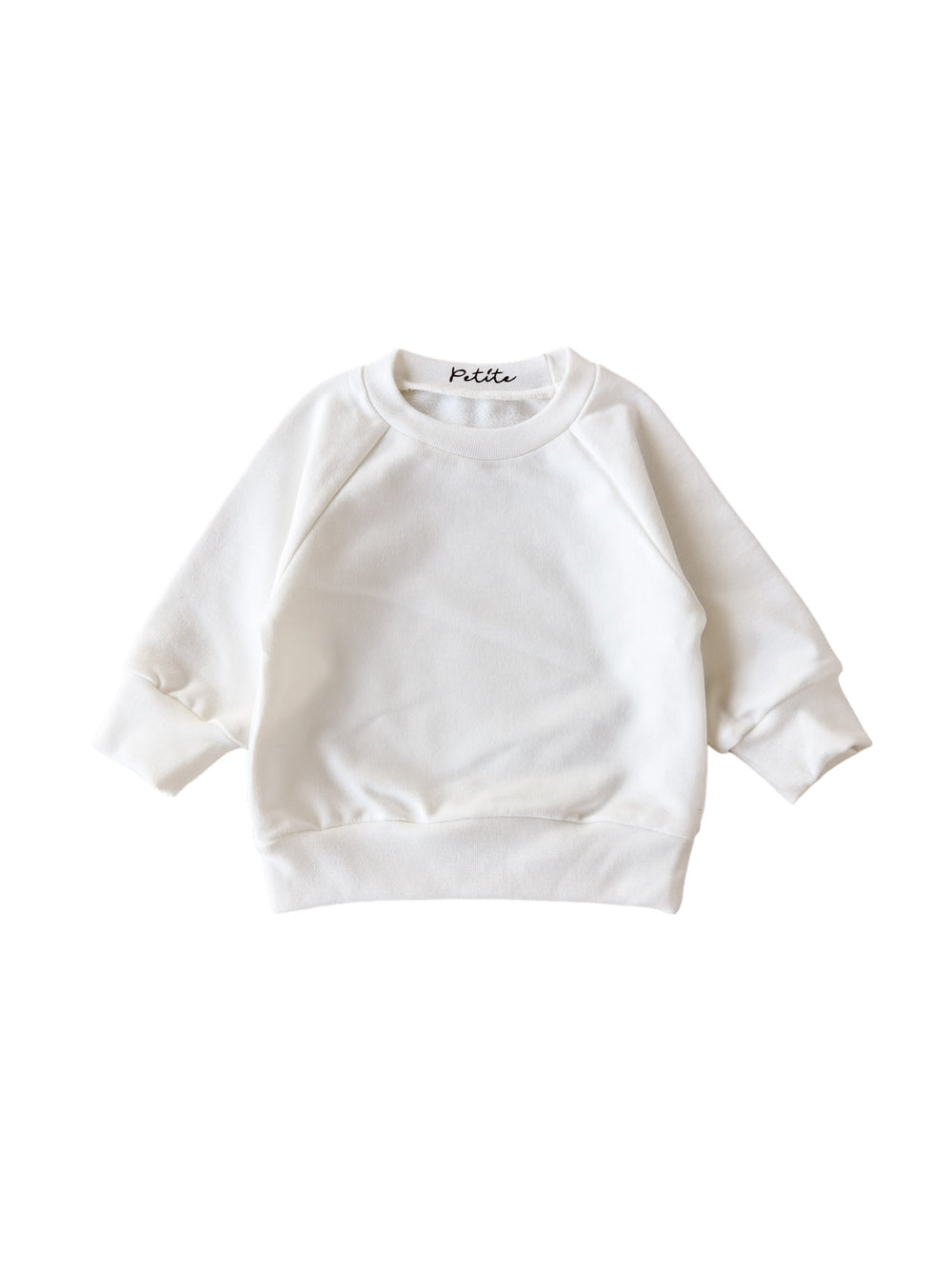 Cotton sweater / ivory