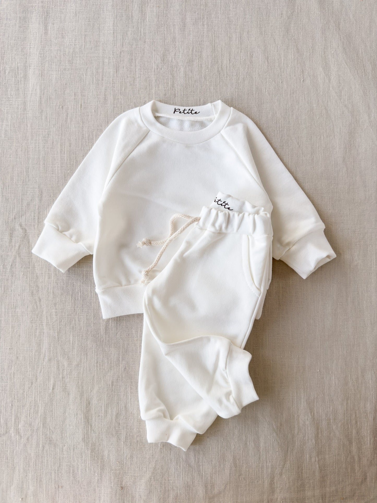 Cotton sweater / ivory