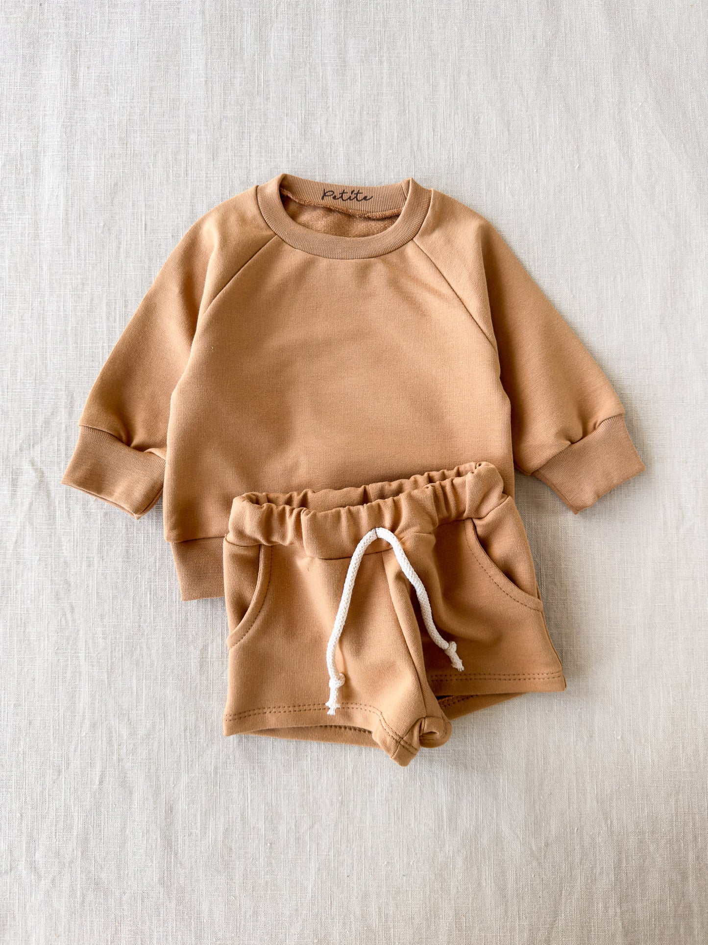 Cotton sweater / cinnamon