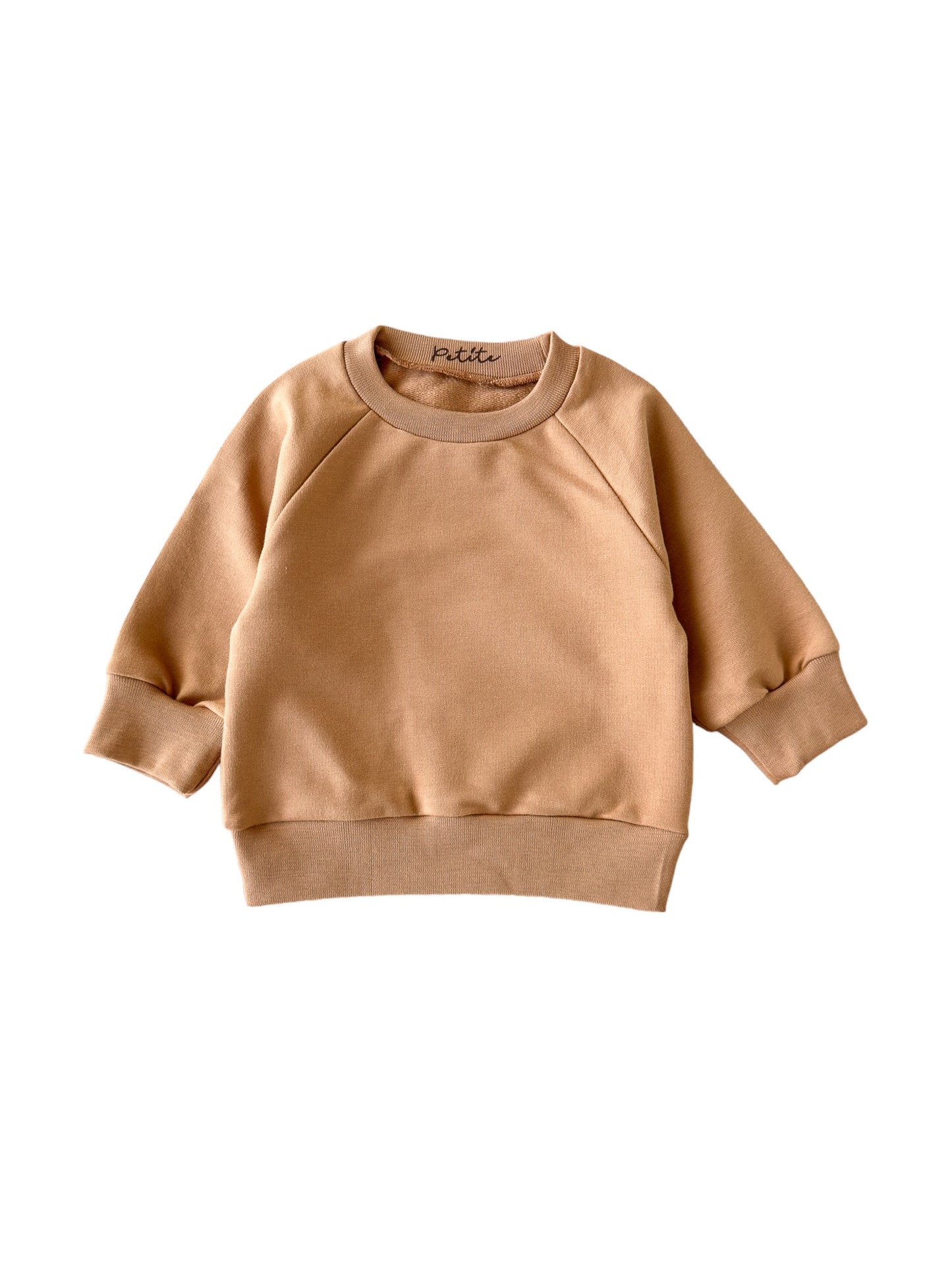 Cotton sweater / cinnamon