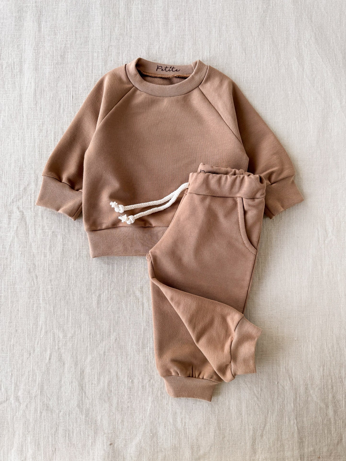 Cotton sweater / cacao