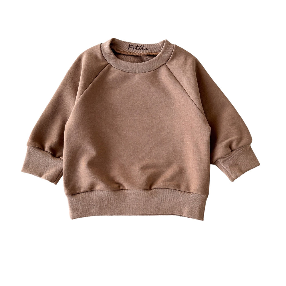 
                      
                        Cotton sweater / cacao
                      
                    