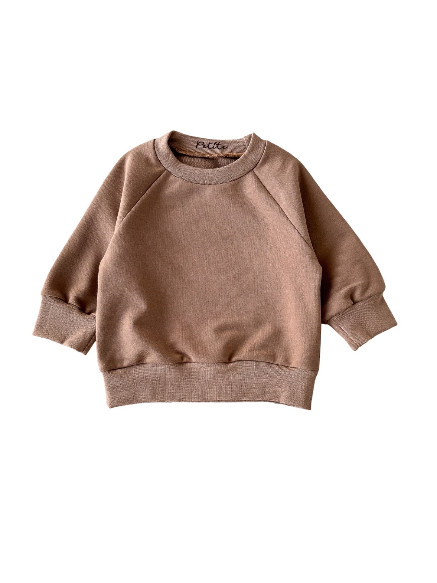 Cotton sweater / cacao