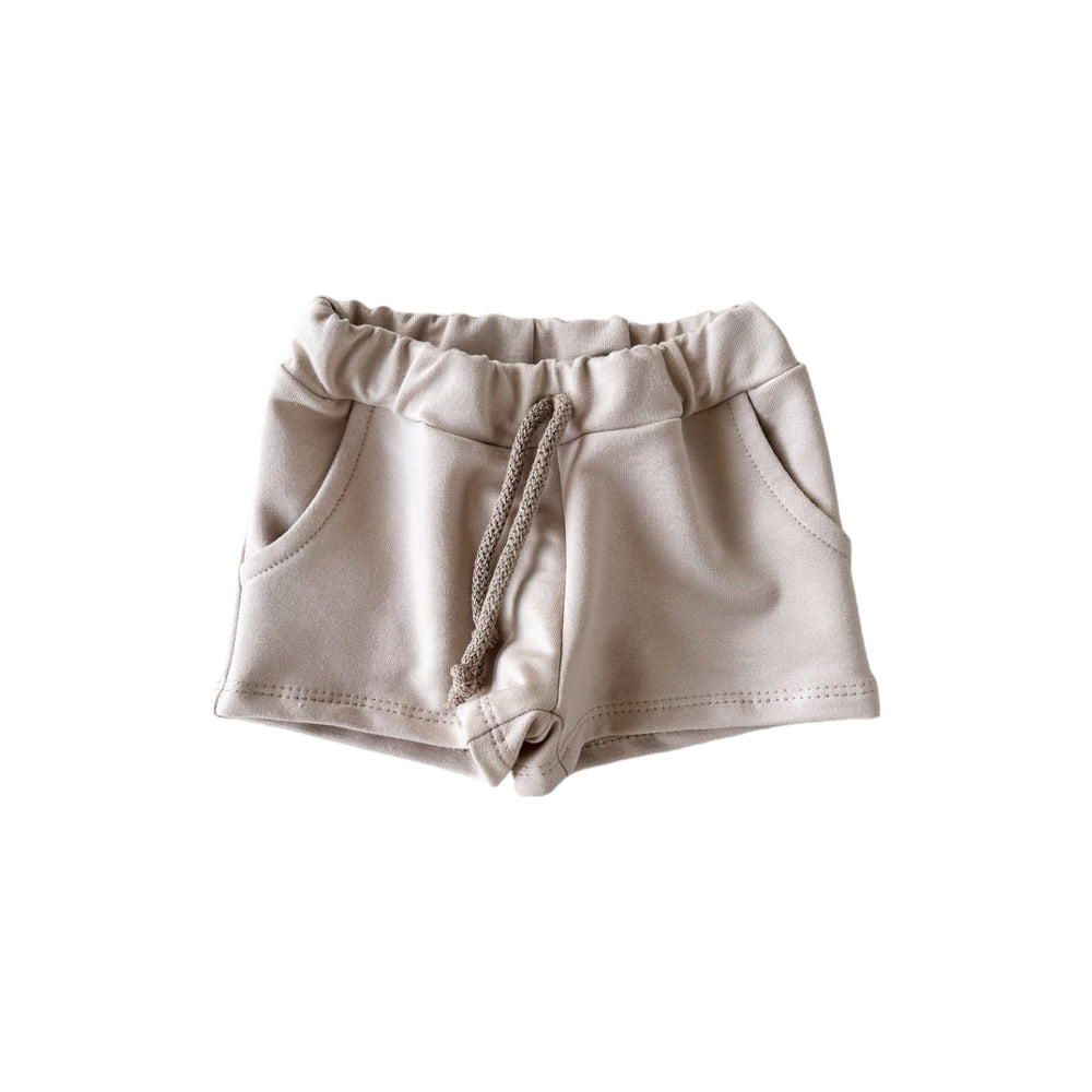 Cotton shorts / light beige