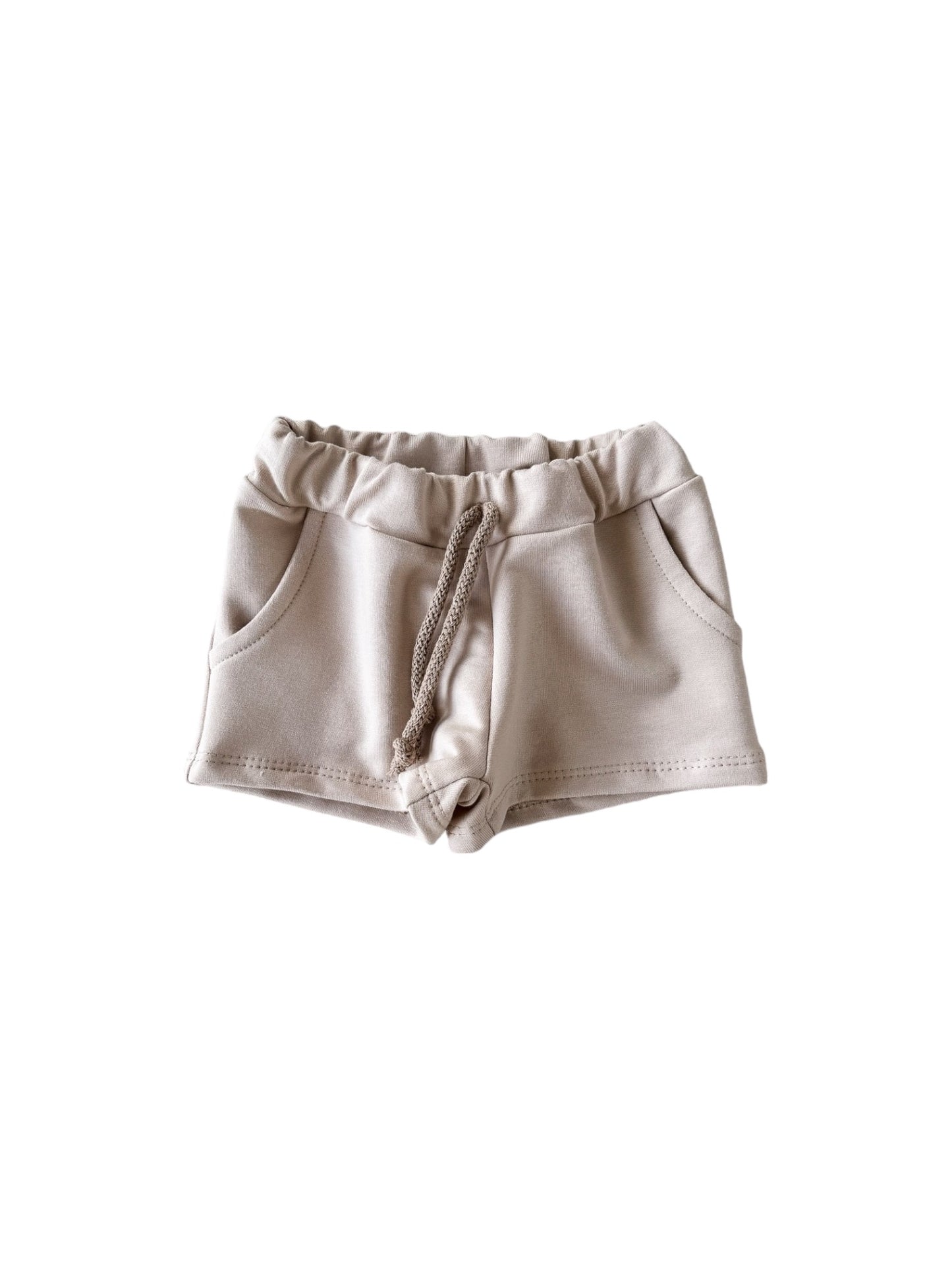 Cotton shorts / light beige