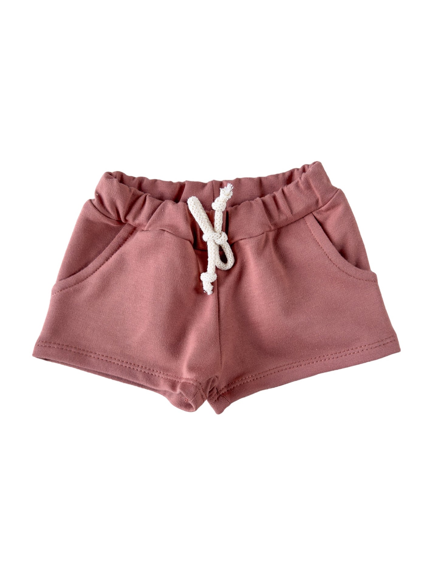 Cotton shorts / mauve