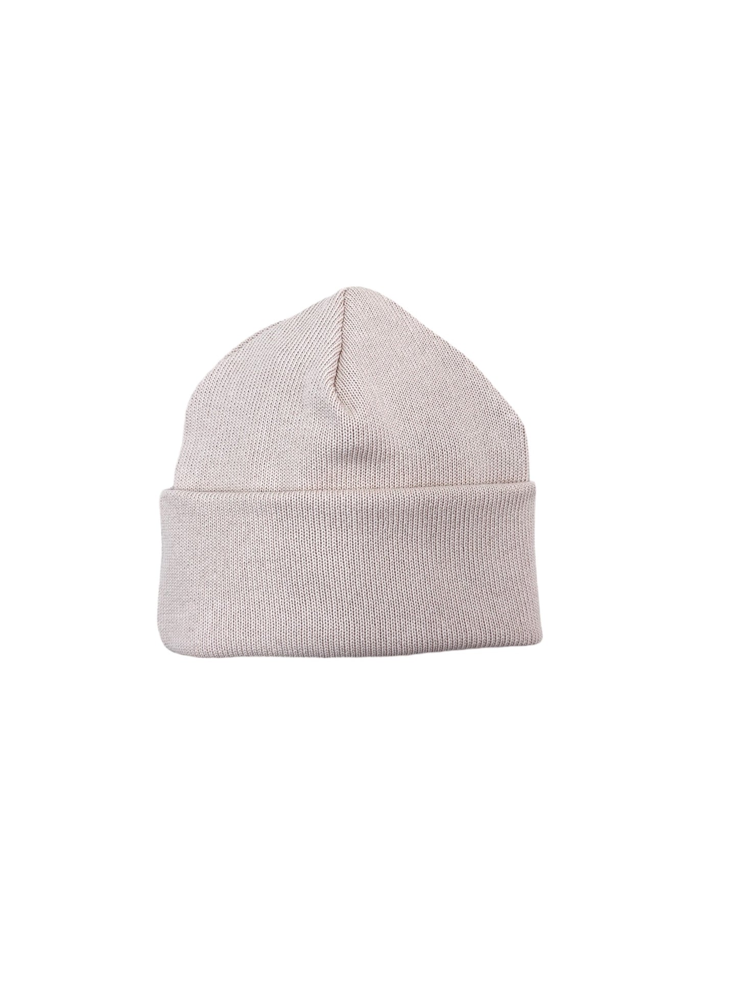 Knit beanie / light beige