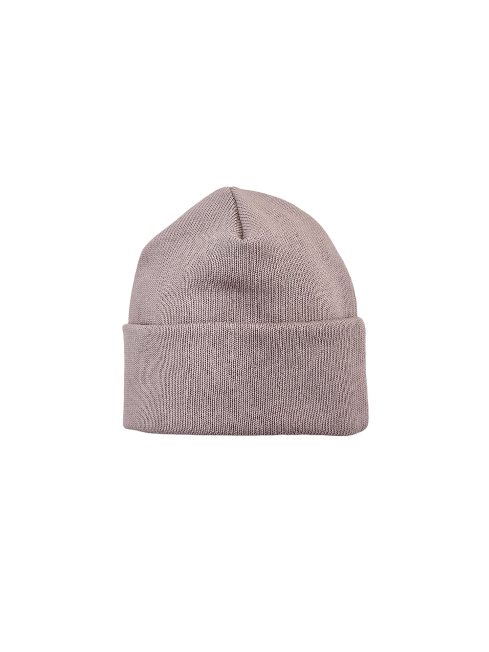 Knit beanie / dark beige