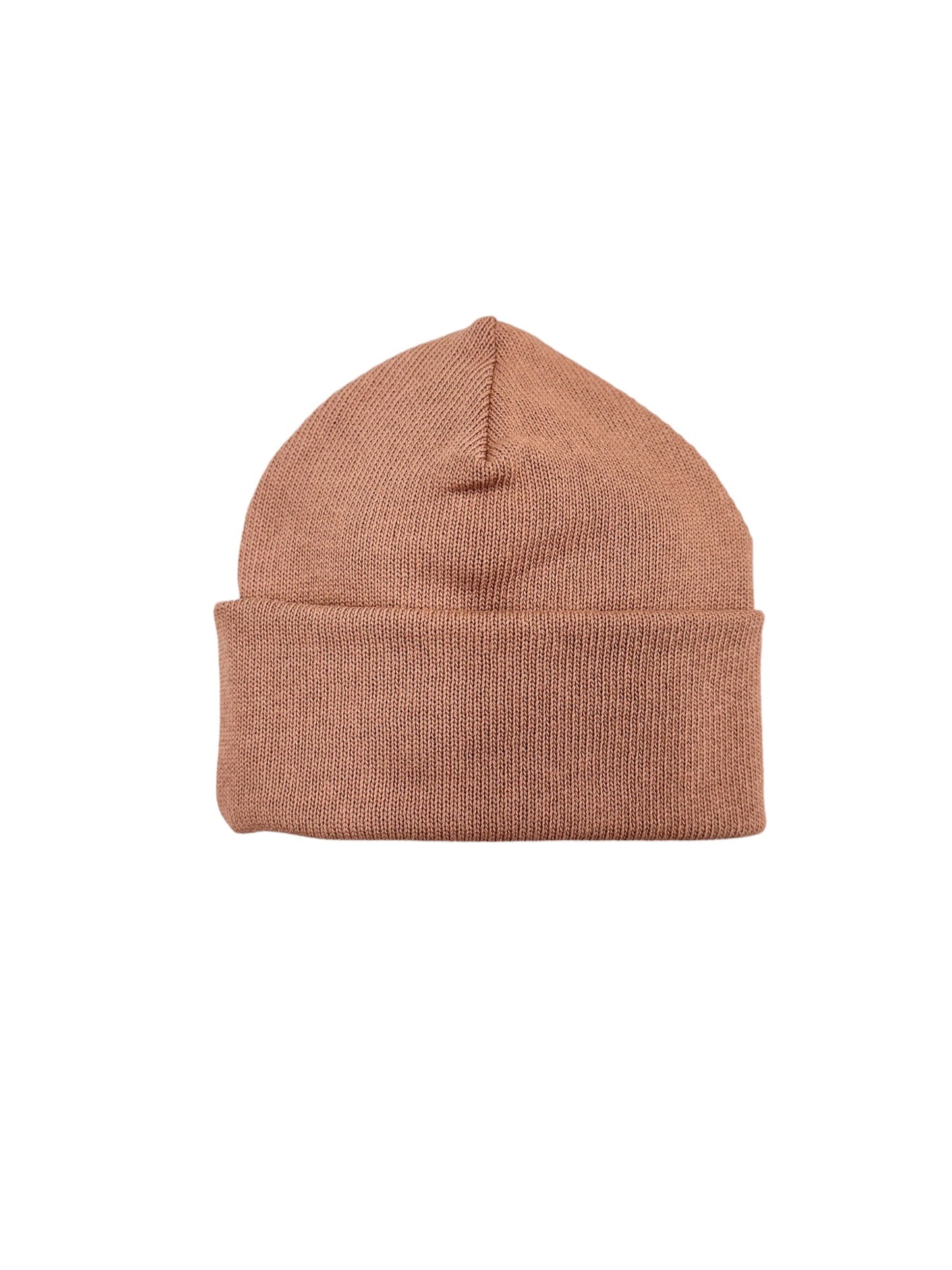 Knit beanie / cinnamon