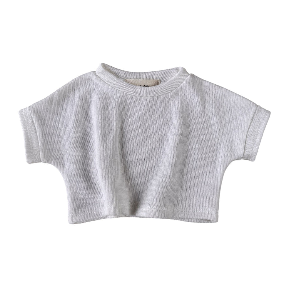 Knit t-shirt / ivory