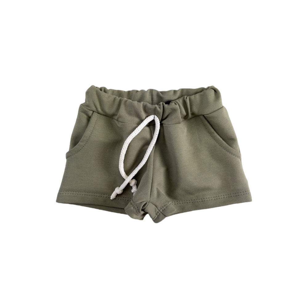 Cotton shorts / olive