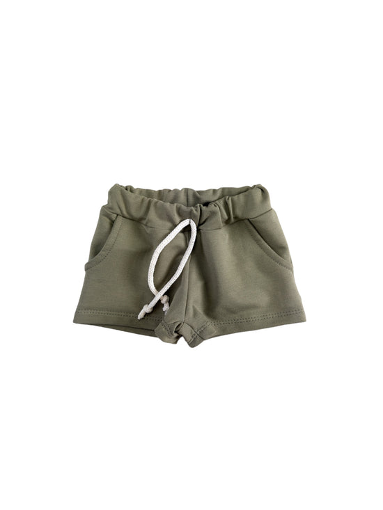 Cotton shorts / olive