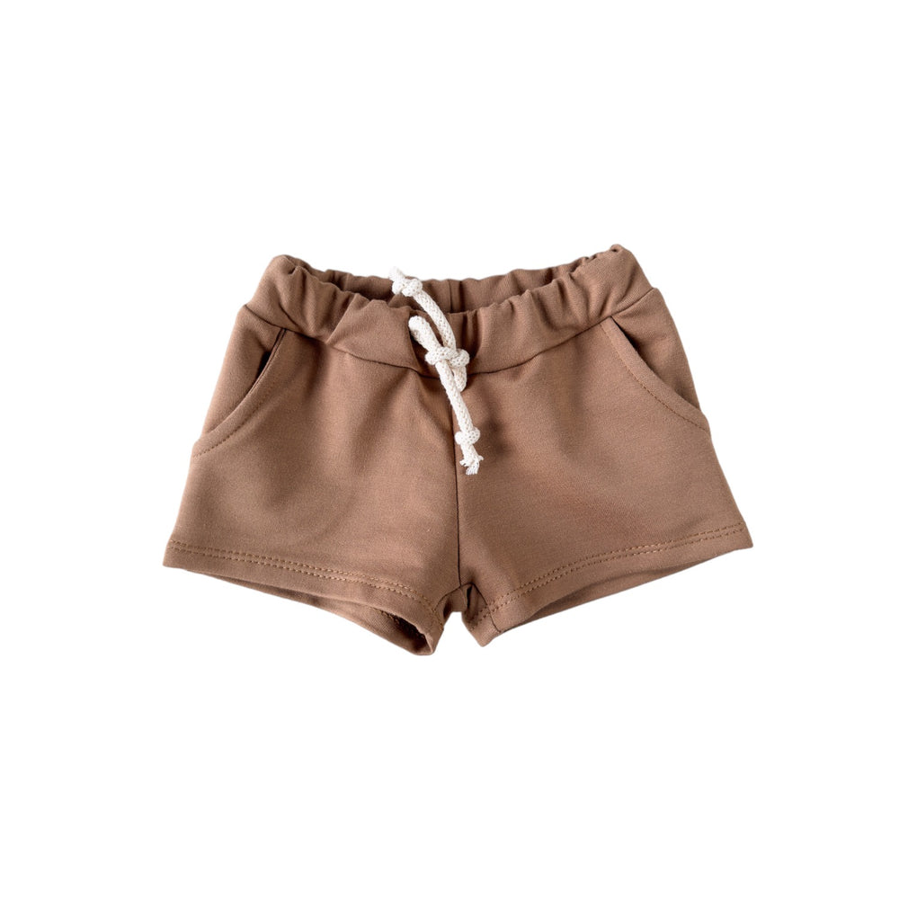 Cotton shorts / cacao