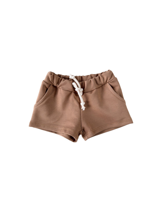 Cotton shorts / cacao