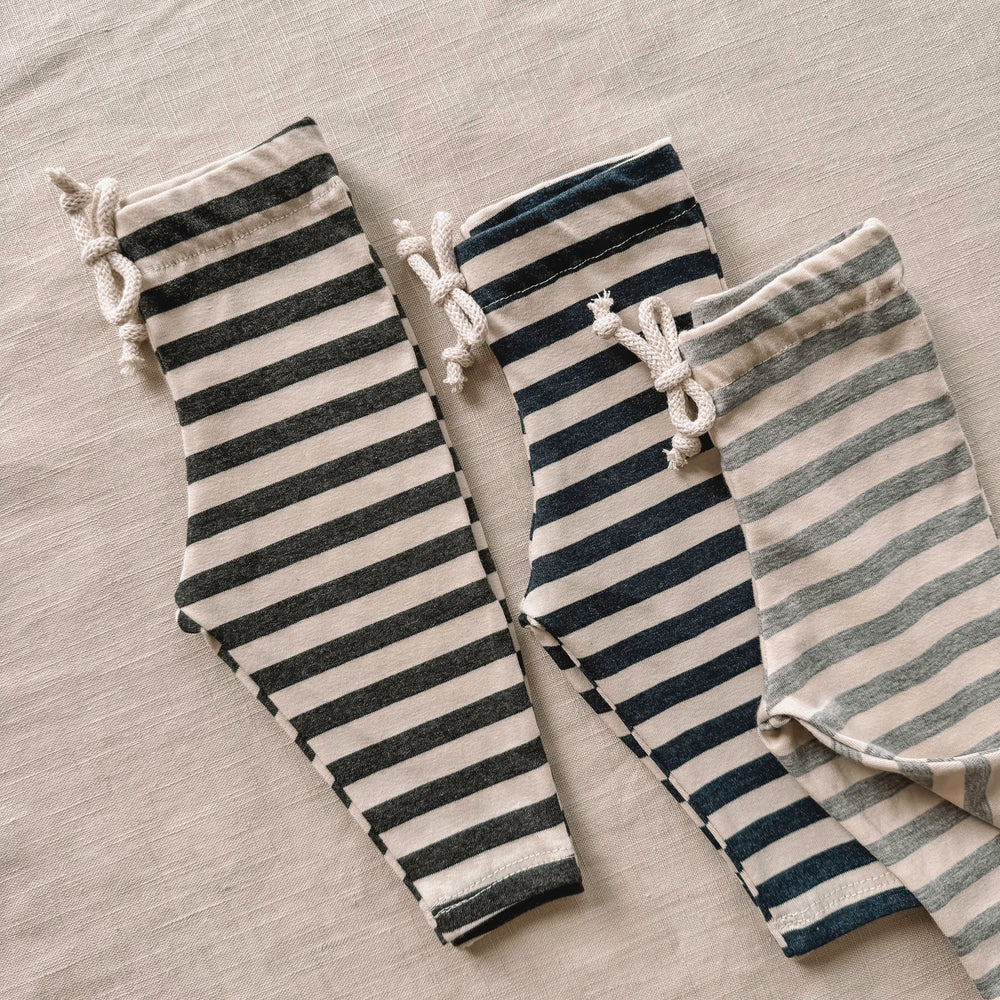 Baby leggings / summer stripes