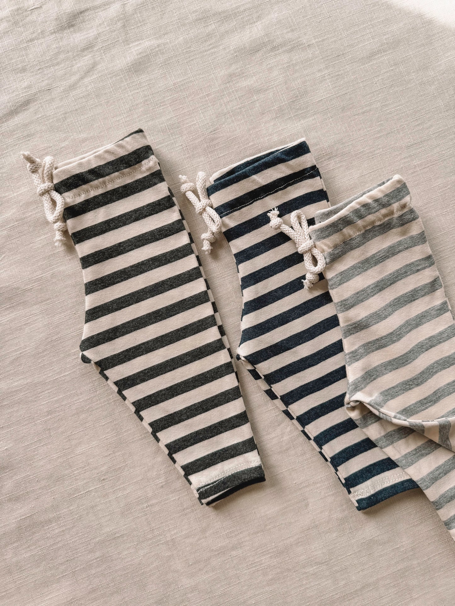 Baby leggings / summer stripes