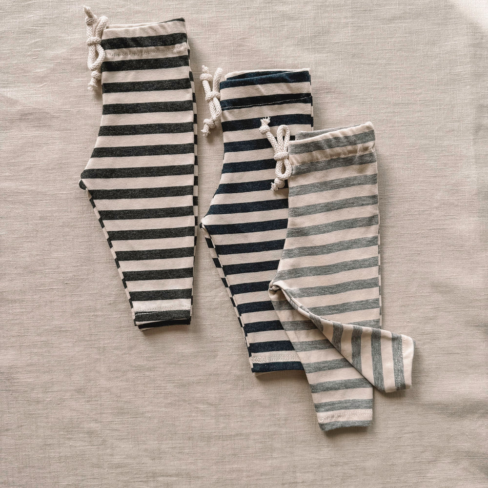 Baby leggings / summer stripes