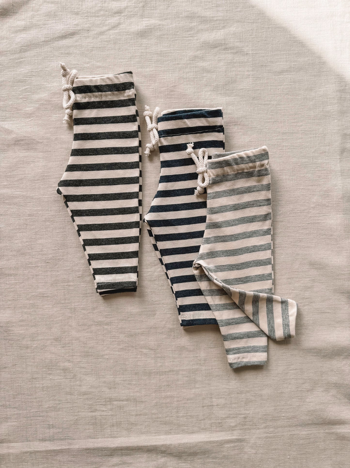 Baby leggings / summer stripes