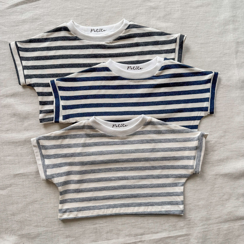 Cotton t-shirt / summer stripes