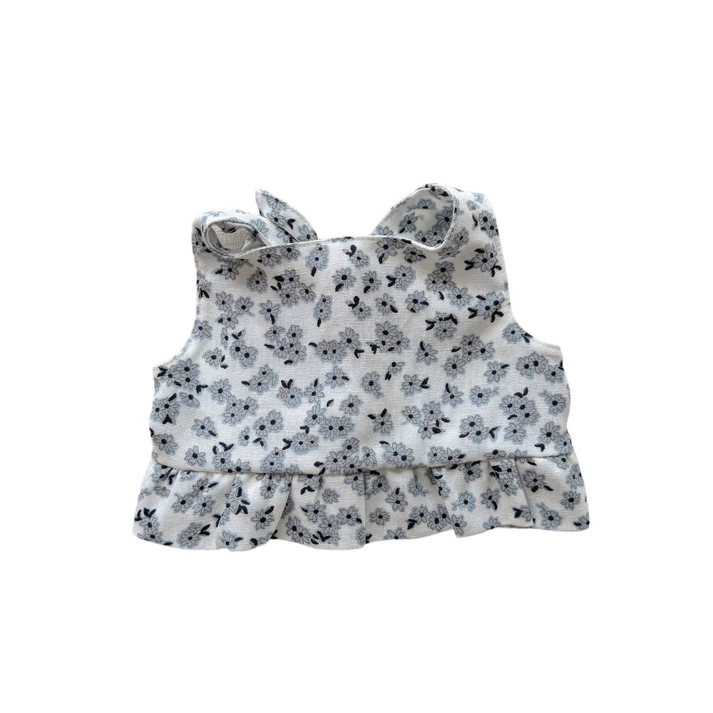 
                      
                        Arabella topek / tiny flowers - ivory + light blue
                      
                    