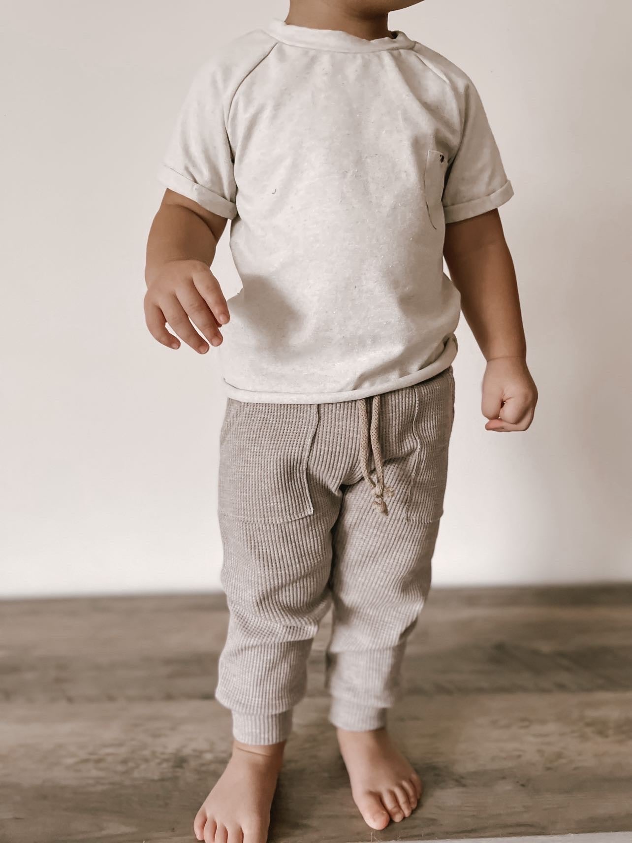 Load image into Gallery viewer, Baby sweatpants / waffle
