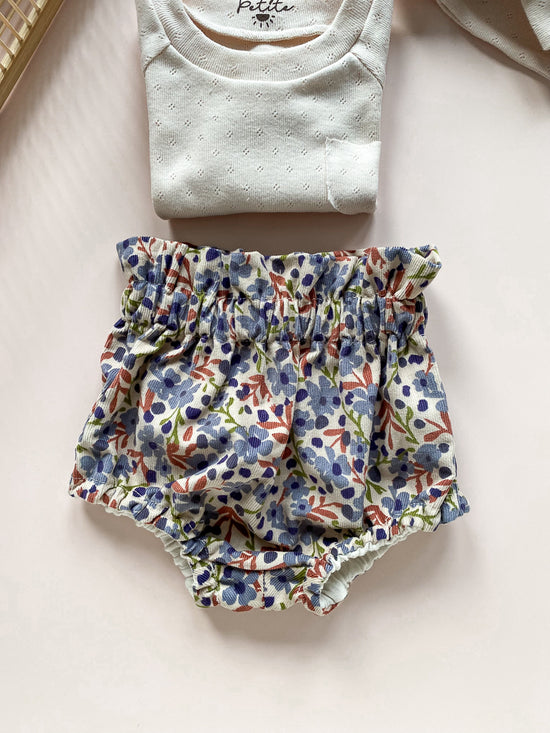 Load image into Gallery viewer, Baby bloomers / flora corduroy
