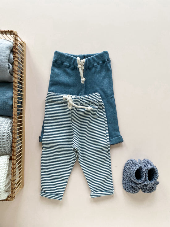 Baby leggings / blue