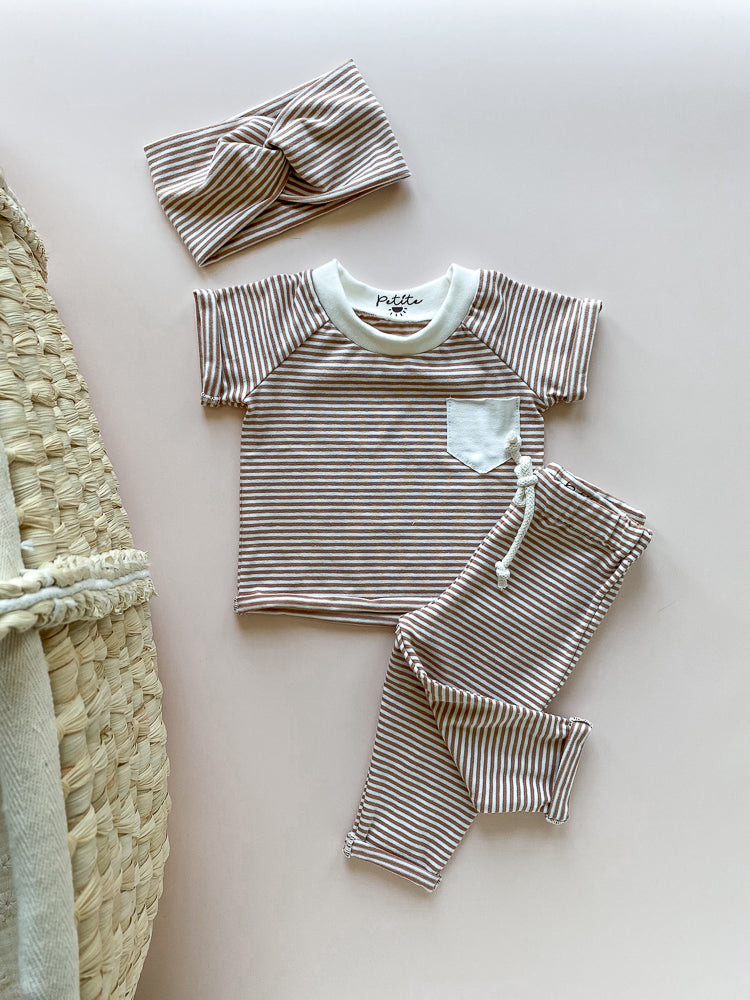 Baby cotton t-shirt / stripes