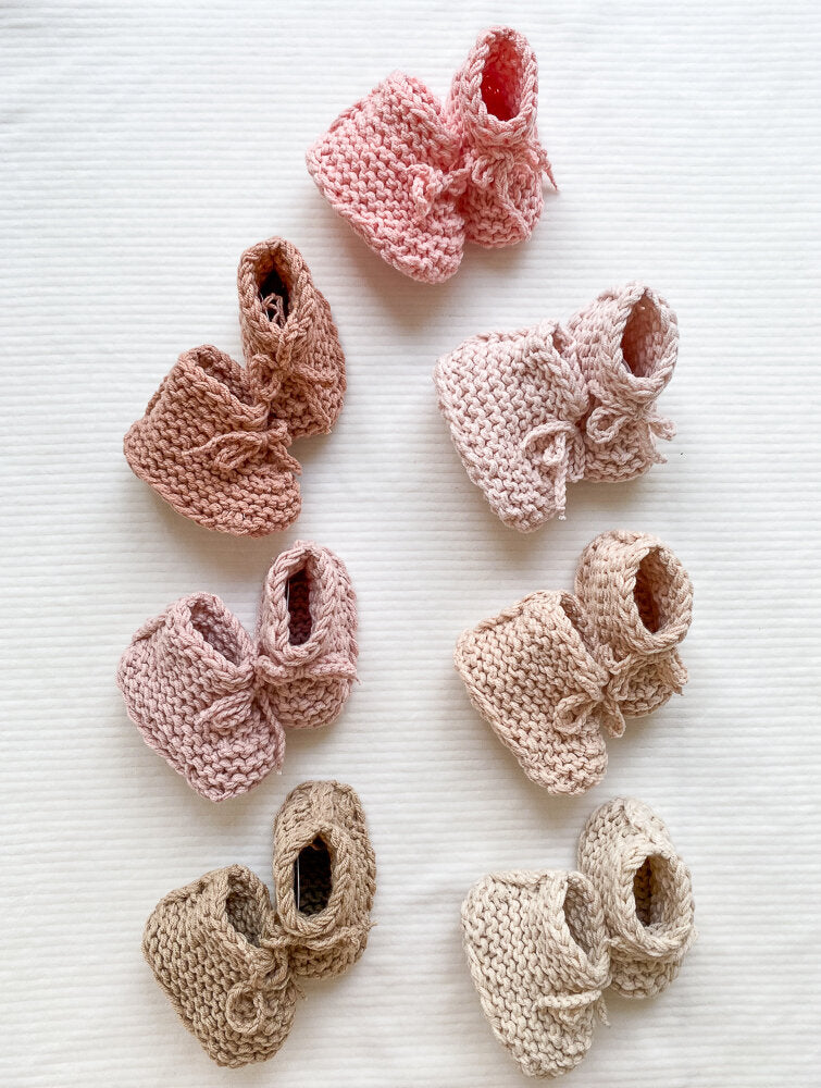 Baby booties / fall collection