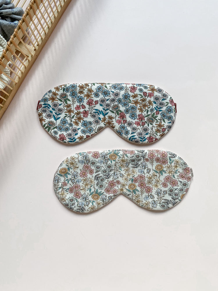 Cotton sleep masks / floral