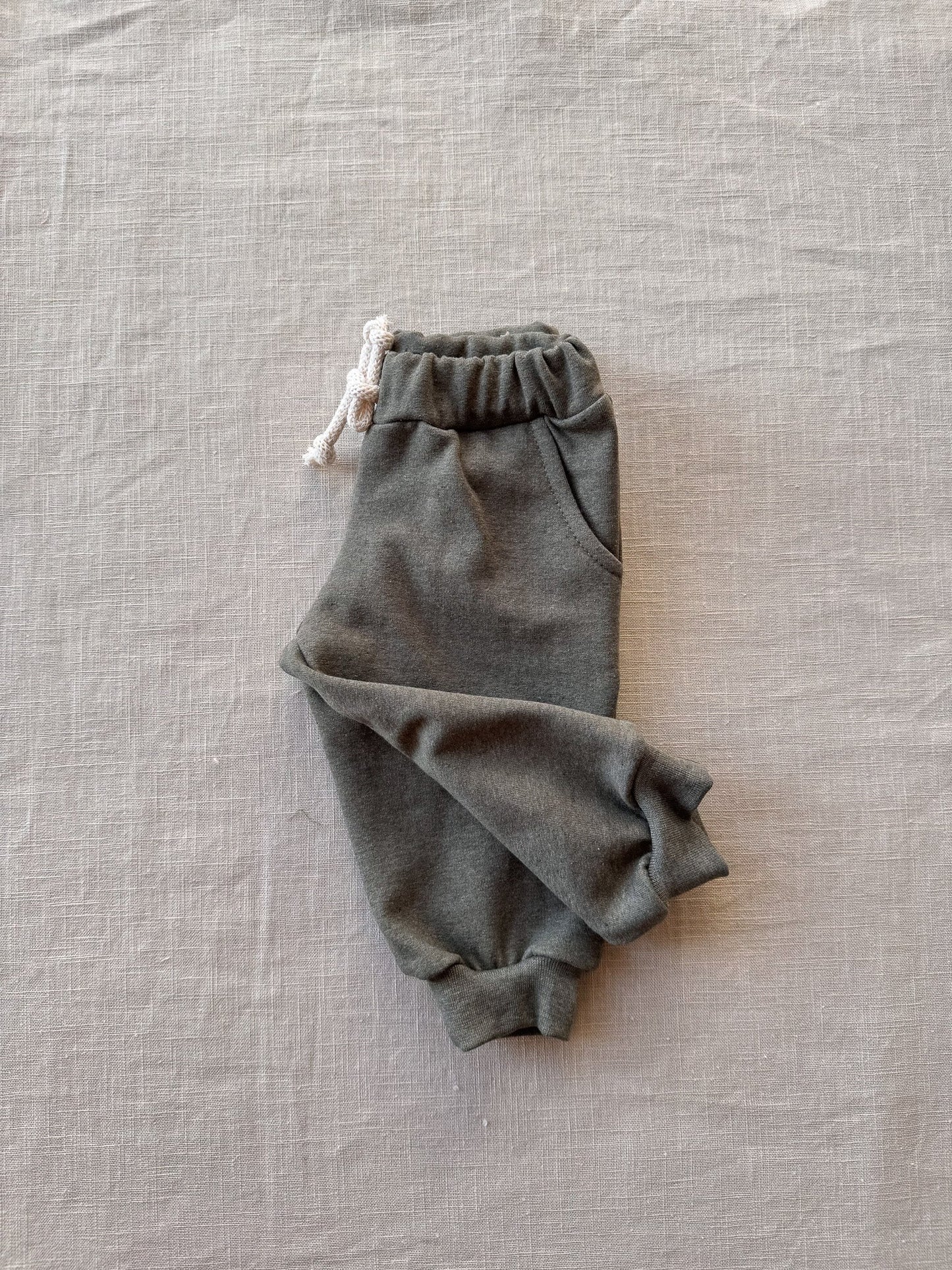Cotton sweatpants / recycled
