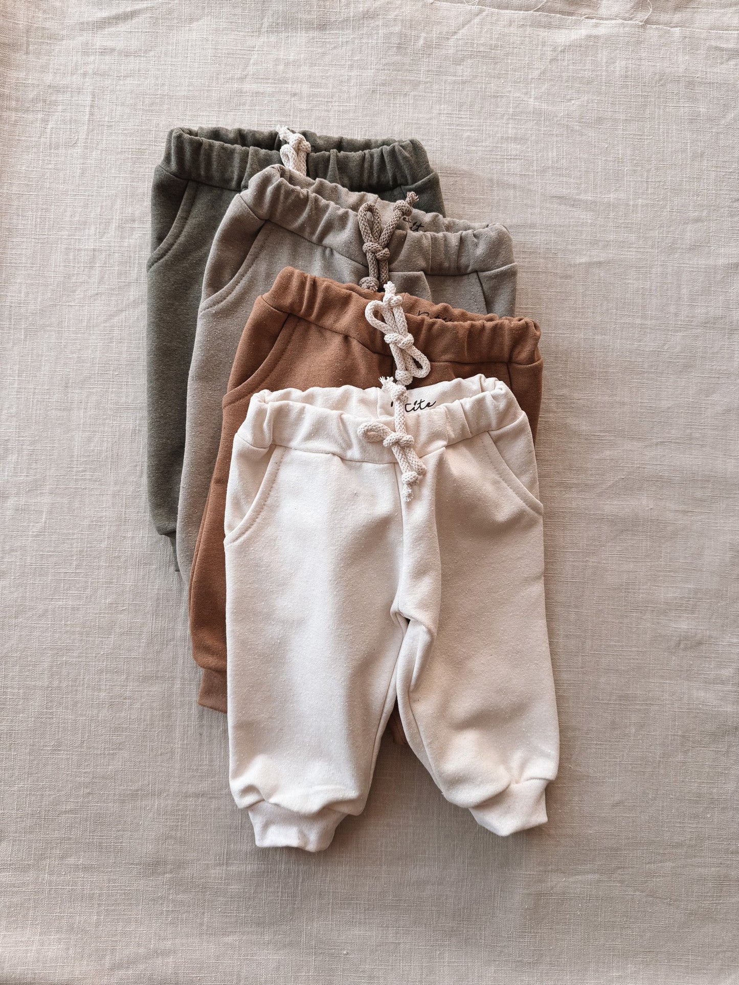 Cotton sweatpants / recycled