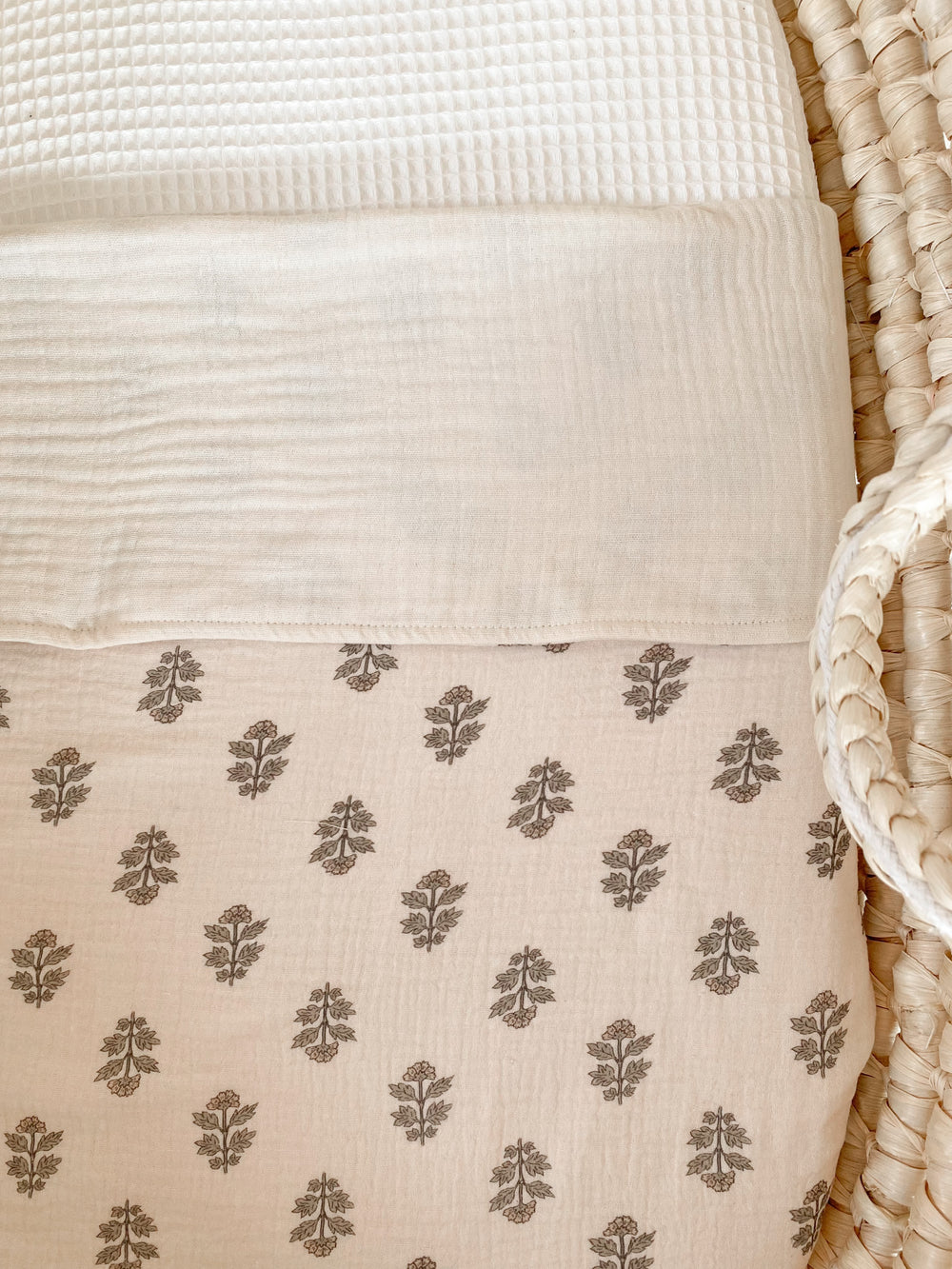 Muslin blanket / florals