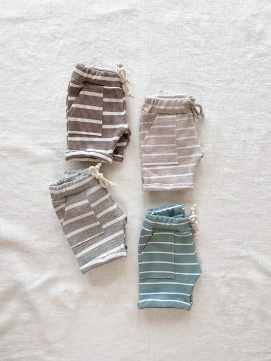 Baby boy shorts - stripes